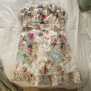 Hello Molly Water Lily Bridge Dress White Size 10 / US Medium